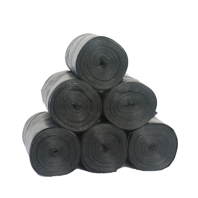 一次性厨房黑色平口式大号垃圾袋