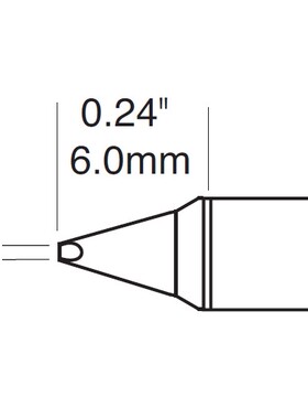 美国METCAL(OKI)无铅凿型焊接烙铁头STTC-138P/838P适用MX-H1-AV