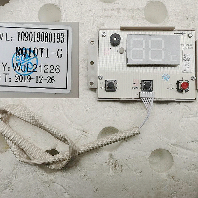 原厂万家乐燃气热水器显示板按键板JSQ20-10T1-G 109019080193