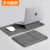 Space Gray [Multifunctional Stand - Can Be Used as a Mouse Pad] Plush Lining Does Not Damage the Machine - Vertical Opening