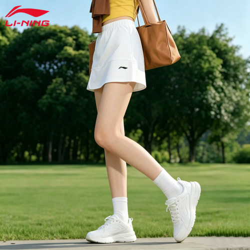 李宁羽毛球裙裤大赛服2026裙子夏季高颜值运动短裙速干透气防走光