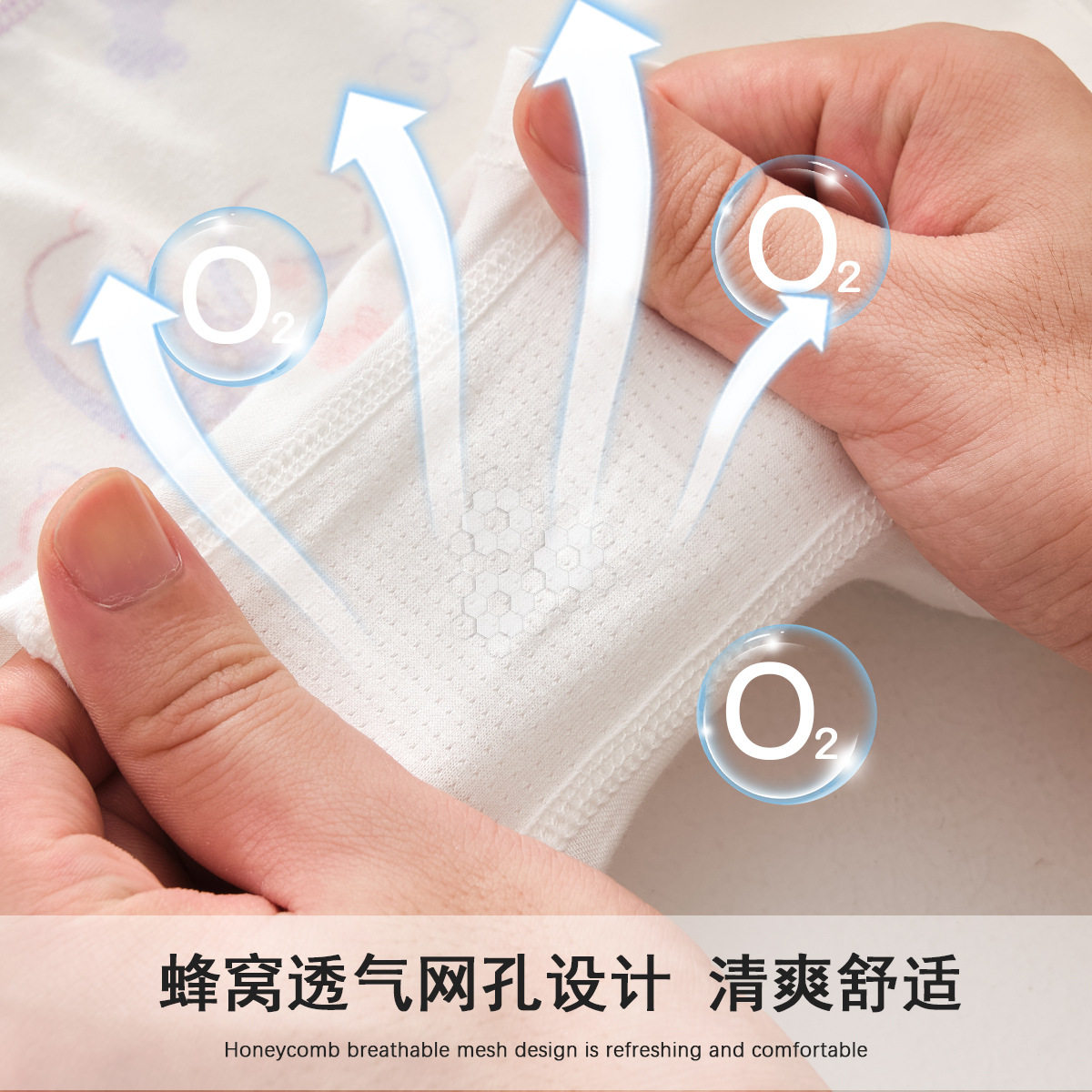 女童内裤纯棉a类棉儿童女宝宝内裤小学生中大童平角短裤不夹屁屁