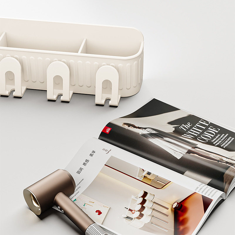 牙刷置物架漱口杯壁挂式免打孔卫生间浴室不锈钢牙杯电动牙缸架子