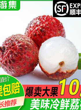 新鲜冰荔枝黑叶荔枝当季白糖现货婴新鲜水果大量批发零售奶茶火锅