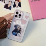 Apple, мультяшная фотография, совместимый кролик, чехол для телефона, iPhone 13, милый силиконовый картхолдер, «сделай сам», делается под заказ, iphone, новая коллекция, 14promax, 8, 8plus, защита при падении