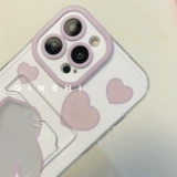 Apple, мультяшная фотография, совместимый кролик, чехол для телефона, iPhone 13, милый силиконовый картхолдер, «сделай сам», делается под заказ, iphone, новая коллекция, 14promax, 8, 8plus, защита при падении