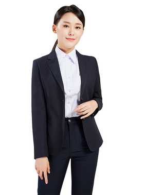 新款中国银行中行行服衬衫女士条纹西裤马夹西装套装工作服制服女