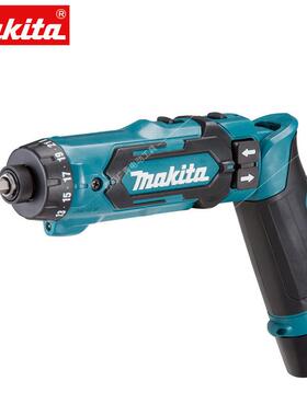 makitaDF012DSE充电起子机TD022D家用冲击电动螺丝刀折叠改锥