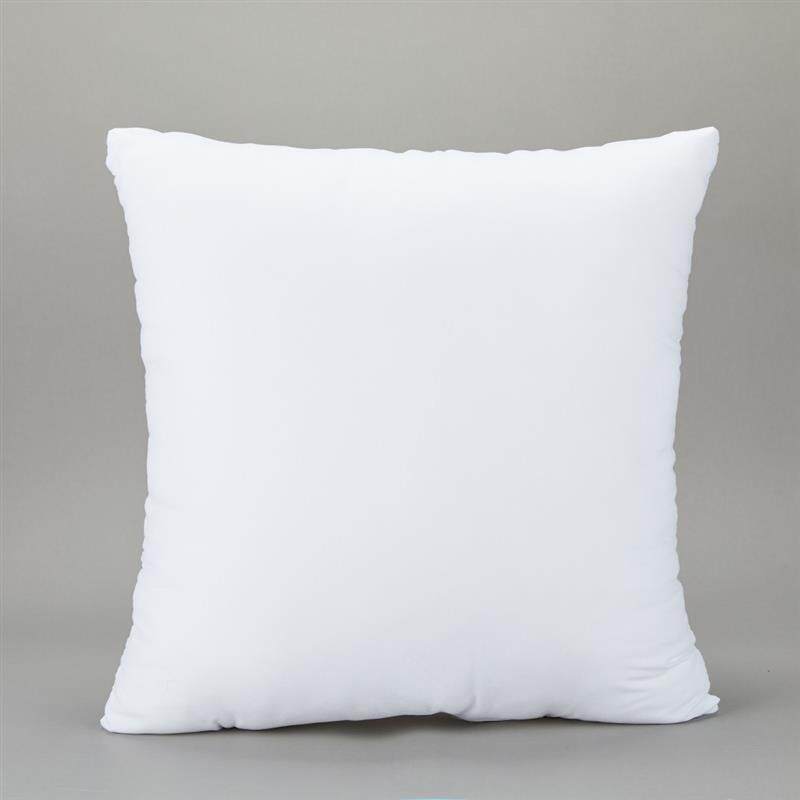 羽丝绒抱枕芯磨毛布纤维枕沙发靠垫芯床上靠背内胆45 50 55