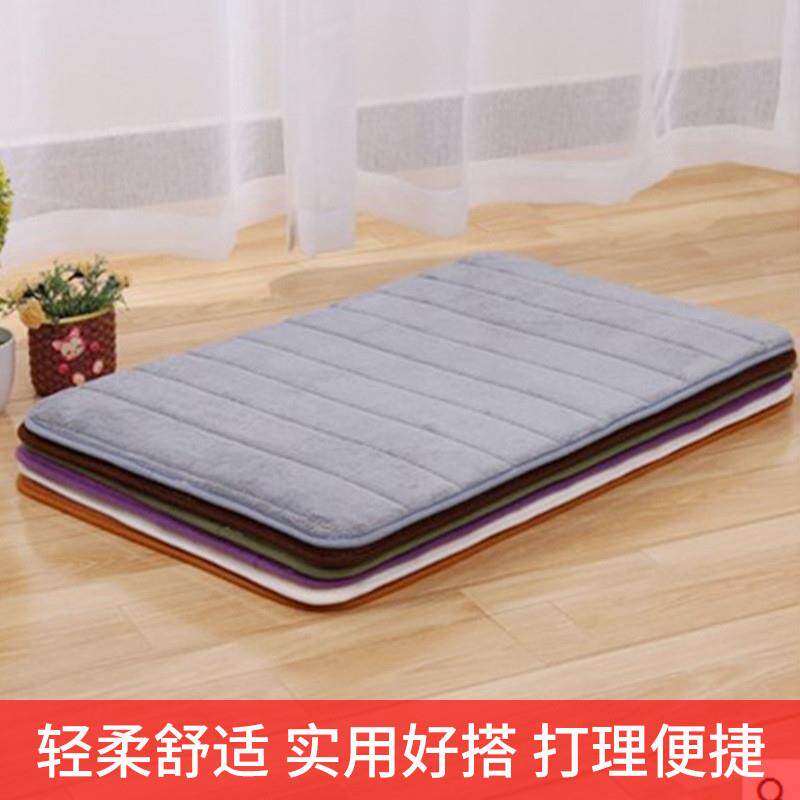 记忆棉多色门垫进门脚踏垫浴室洗澡客厅厨房卫生间吸水地垫地毯