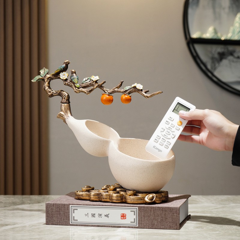 新中式钥匙收纳摆件客厅入门玄关