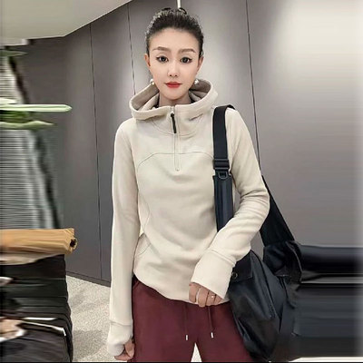 拉链厚款卫衣韩版双面绒宽松