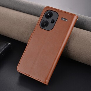 适用小米23090RA98C手机壳6.67英寸红米NOTE13pro+外壳翻盖保护套皮夹NOTO硅胶NETE男士NATA钱包款红米NOTE13