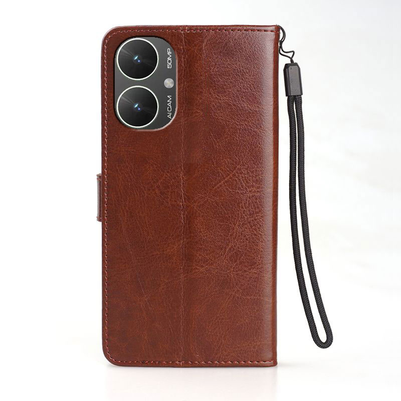 适用小米POCO M6 5G手机壳翻盖保护套皮夹外壳6.74英寸pocophone插卡poco全包poc0膜p0c0新款硅胶男士防摔钱?