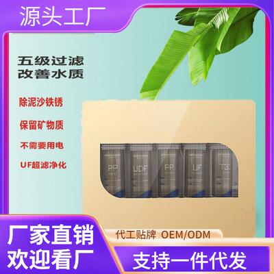 家用净水器饮水五级超滤机过滤能量机厨房壁挂水龙头自来水净水机