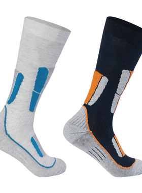 DOOREK滑雪袜专业运动滑雪户外透气吸汗单板加厚高筒袜