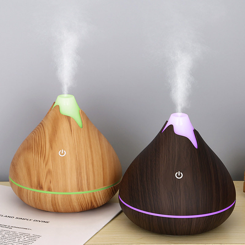 新品桌面usb加湿器七彩夜