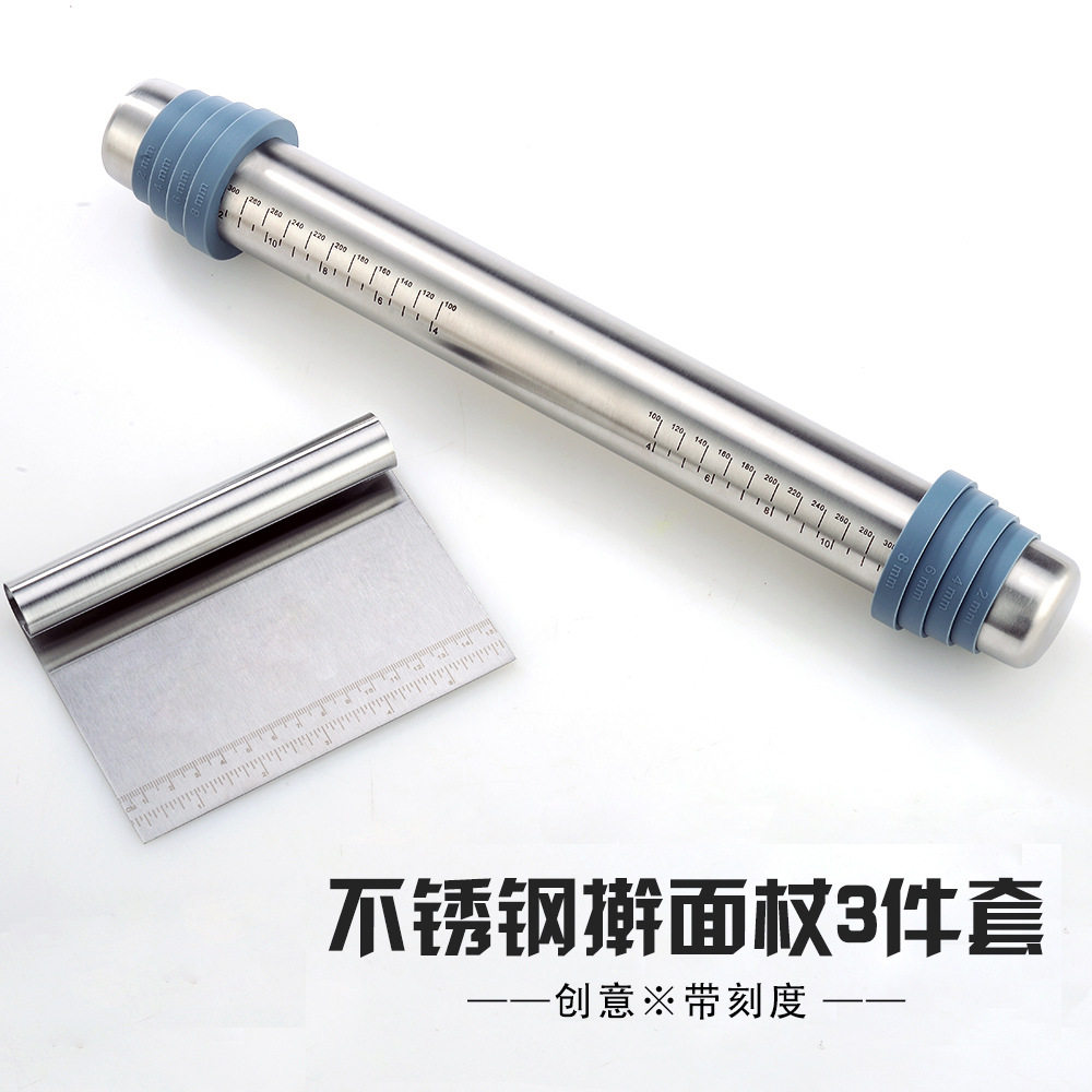 430不锈钢带刻度擀面杖3