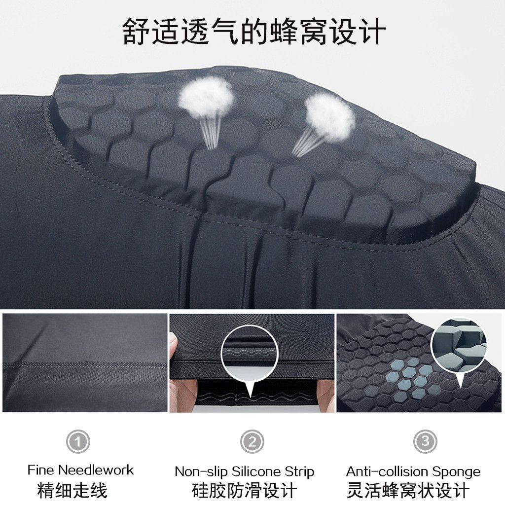 蜂窝护膝盖儿童成人篮球
