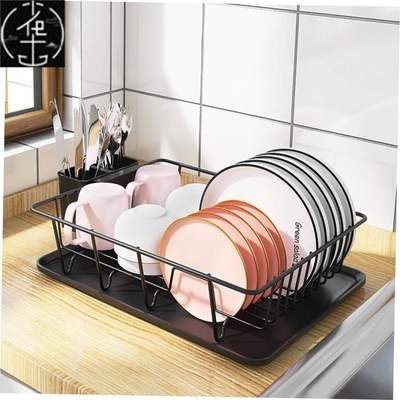dish drying rack storage kitchen cup holder organizer洗碗架