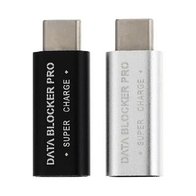 2PCS USB Type-C Data Blocker Juice Jacking Prevention Gender