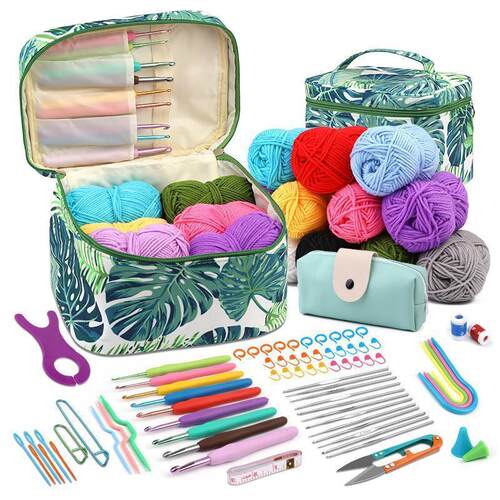 Cotton Yarn Thread Ball For Crochet Knit Hook Sets Hand Knit