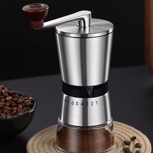 手摇咖啡磨豆机手动研磨咖啡机磨豆器 coffee bean mixer grinder