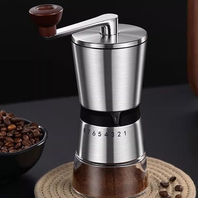 手摇咖啡磨豆机手动研磨咖啡机磨豆器 coffee bean mixer grinder