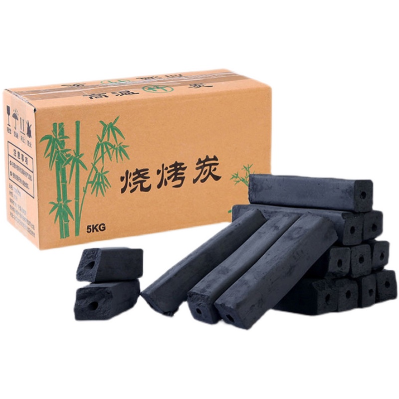 Barbecue Charcoal Briquettes BBQ Coal Briquette 户外烧烤木炭