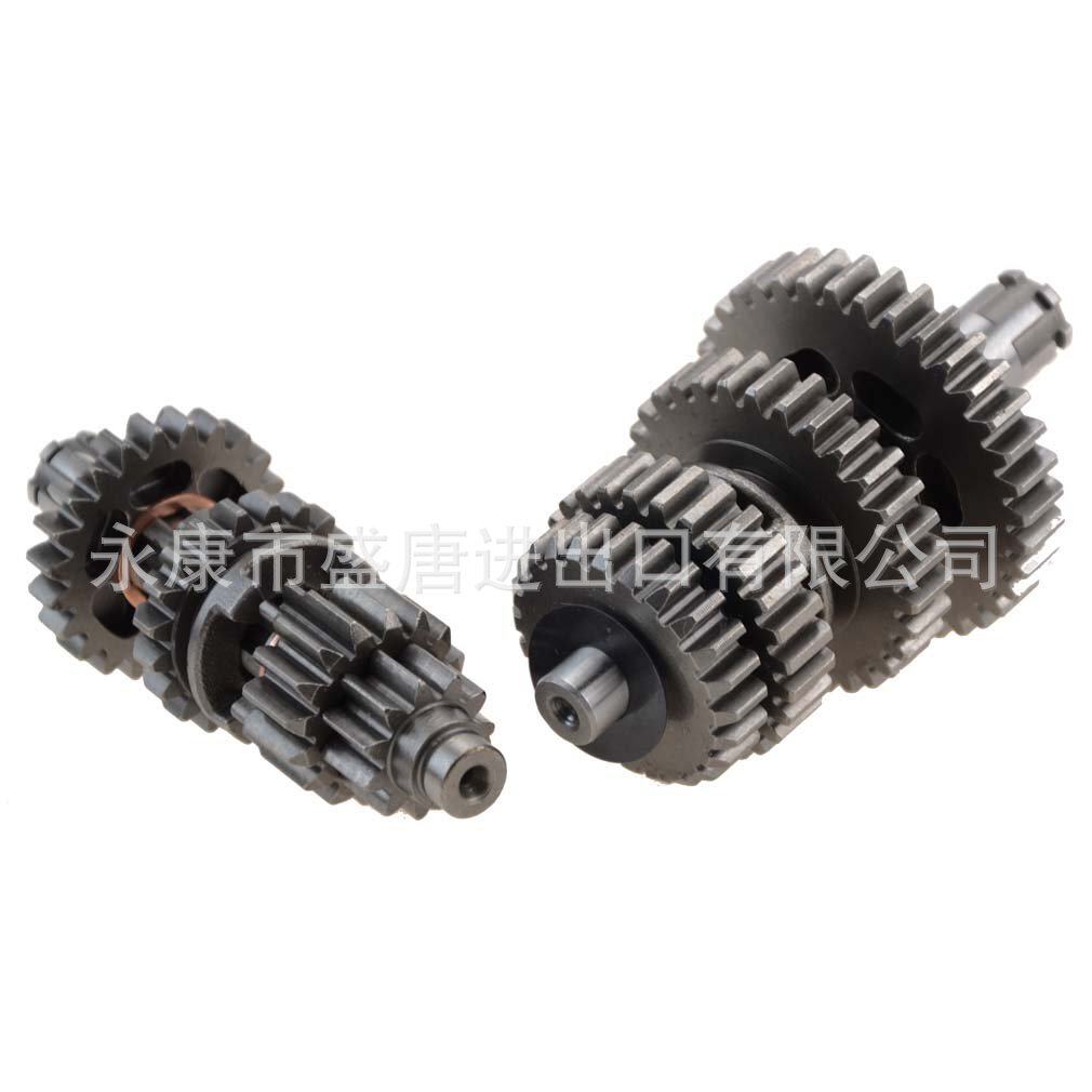 摩托车发动机变速箱齿轮箱齿轮外箱主副轴更换50cc 110cc 125cc