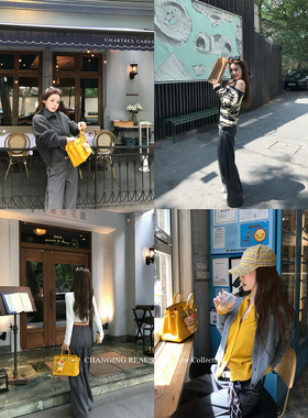 CHANGING REAL 盐系天菜 灰色垂感西装裤宽松百搭阔腿直筒休闲裤