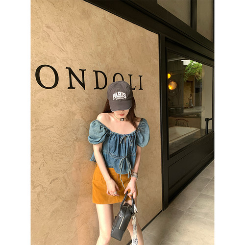 CHANGINGREAL牛仔上衣