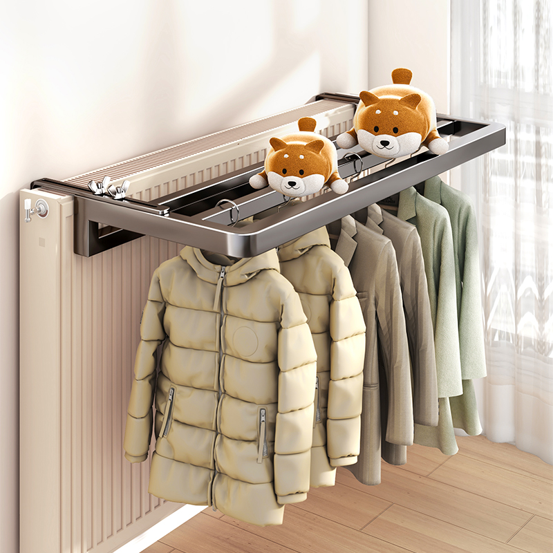 暖气片上的挂钩晾衣架多功能