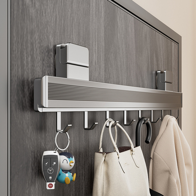 2025新款隐形吸盘挂钩折叠挂衣架墙上壁挂浴室厨房强力承重挂衣钩