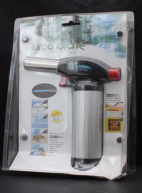 BS600创意雪茄直冲气体喷火枪 金属塑料户外烧烤防风打火机