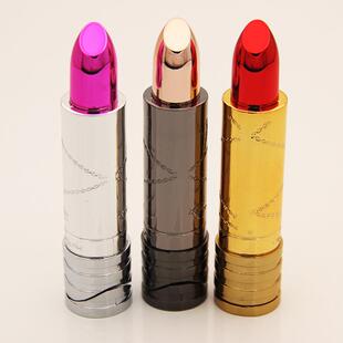 YM102创意个性女士口红造型打火机充气明火气体火机夜市地摊热卖