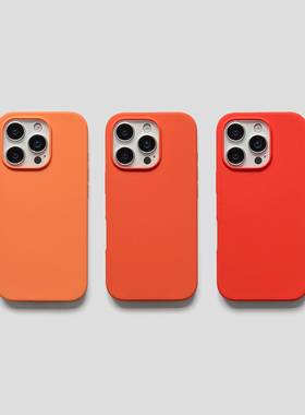 17活力16e向日葵鹅黄色15pro苹果14奶黄金橘糯叽叽液态硅胶13mini适用xr苹果11手机壳iPhone12保护套爱马仕橙