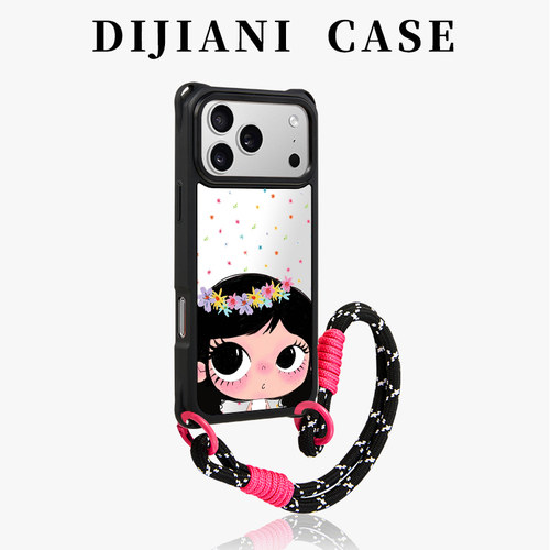 花环女孩iPhone17promax手机壳