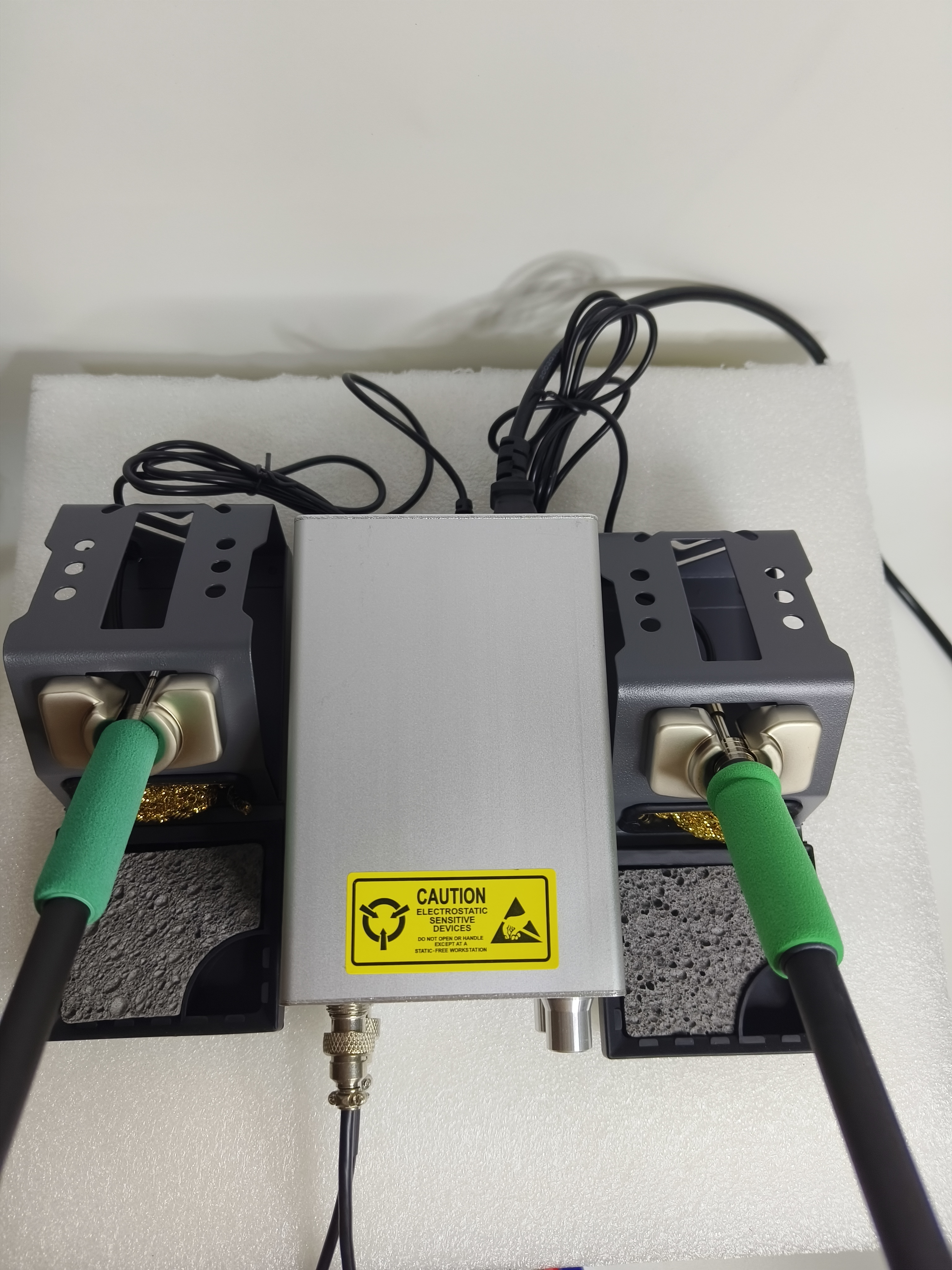 双工位焊台450W大功率焊台兼容C210 C245 T12精密维修恒温焊台