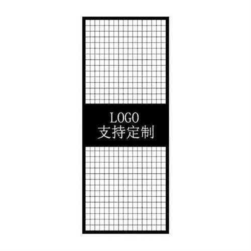 厂促网格铁艺屏风隔断超市餐厅矮围栏花架不锈钢镂空菱形金属装u.