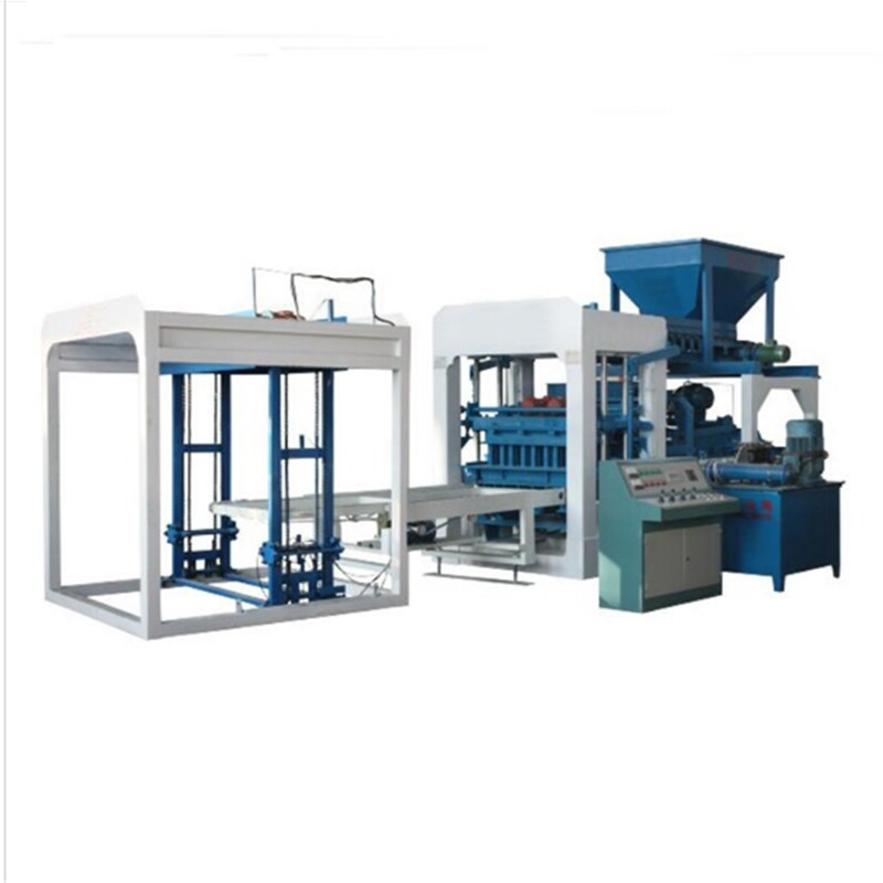 水泥砖生产设备全自动液压实心水泥砖机彩色马路花砖机智能砖机