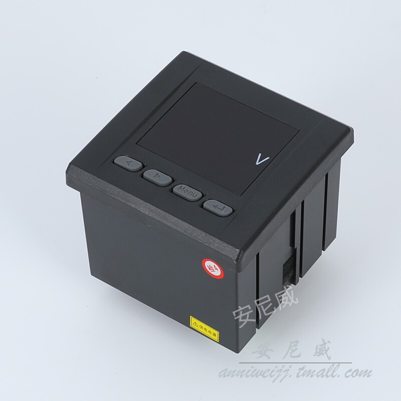 现货*单相电压表数显多功能电力仪表450V数显电压表智能电测仪表