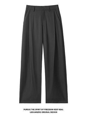 NICE LOOSE潮流新品青少年个性新款宽松休闲裤子大码美式阔腿西裤