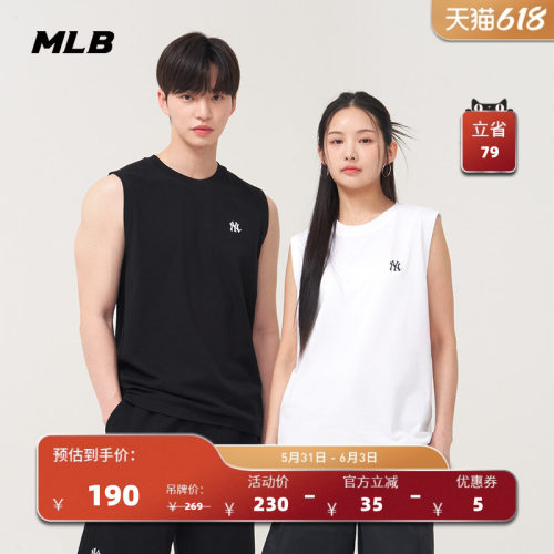 MLB情侣休闲宽松运动T恤