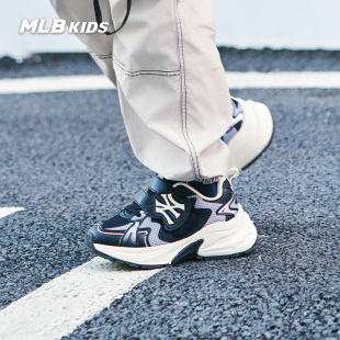 MLB儿童官方男女童网面防滑运动鞋Curve Runner跑鞋25秋冬新SHCB0