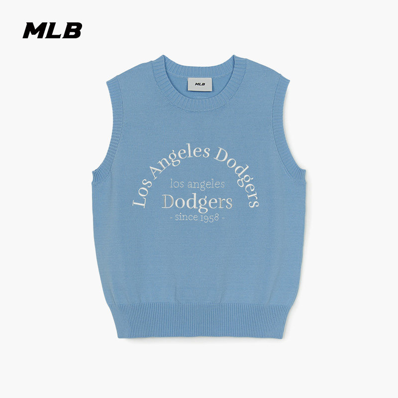 MLB官方女款针织衫大LOGO套头衫