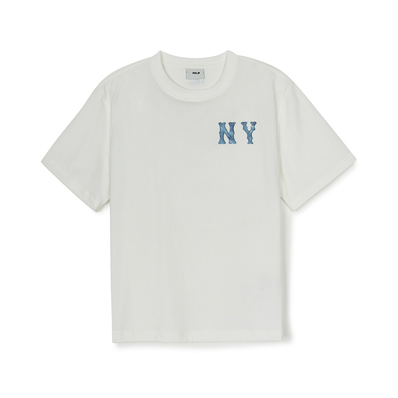 MLB儿童官方 男童女童时尚潮流休闲复古老花T恤25夏季新款TSM09,运动服/休闲服装,运动T恤,淘宝优惠券,粉丝福利购,淘宝优惠卷