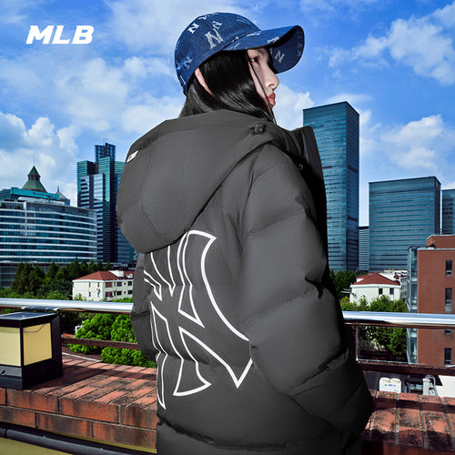 MLB情侣运动羽绒服外套24秋季