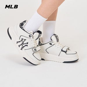 MLB情侣板鞋学院风休闲板鞋