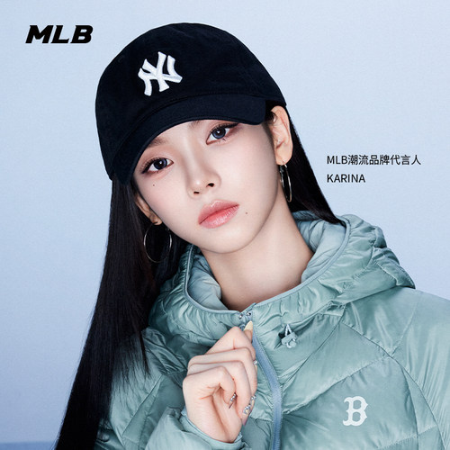MLB官方韩系潮流百搭软顶棒球帽